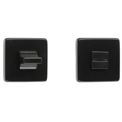 Фиксатор дверной защелки Vela Steel WC-Quadro Е15 (МВ Черный) Фиксатор дверной защелки Vela Steel WC-Quadro Е15 (МВ Черный)